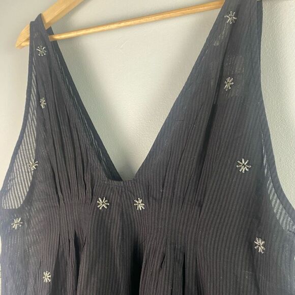 Free People Crushin On You Embellished Dress in Black XS - Picture 9 of 10